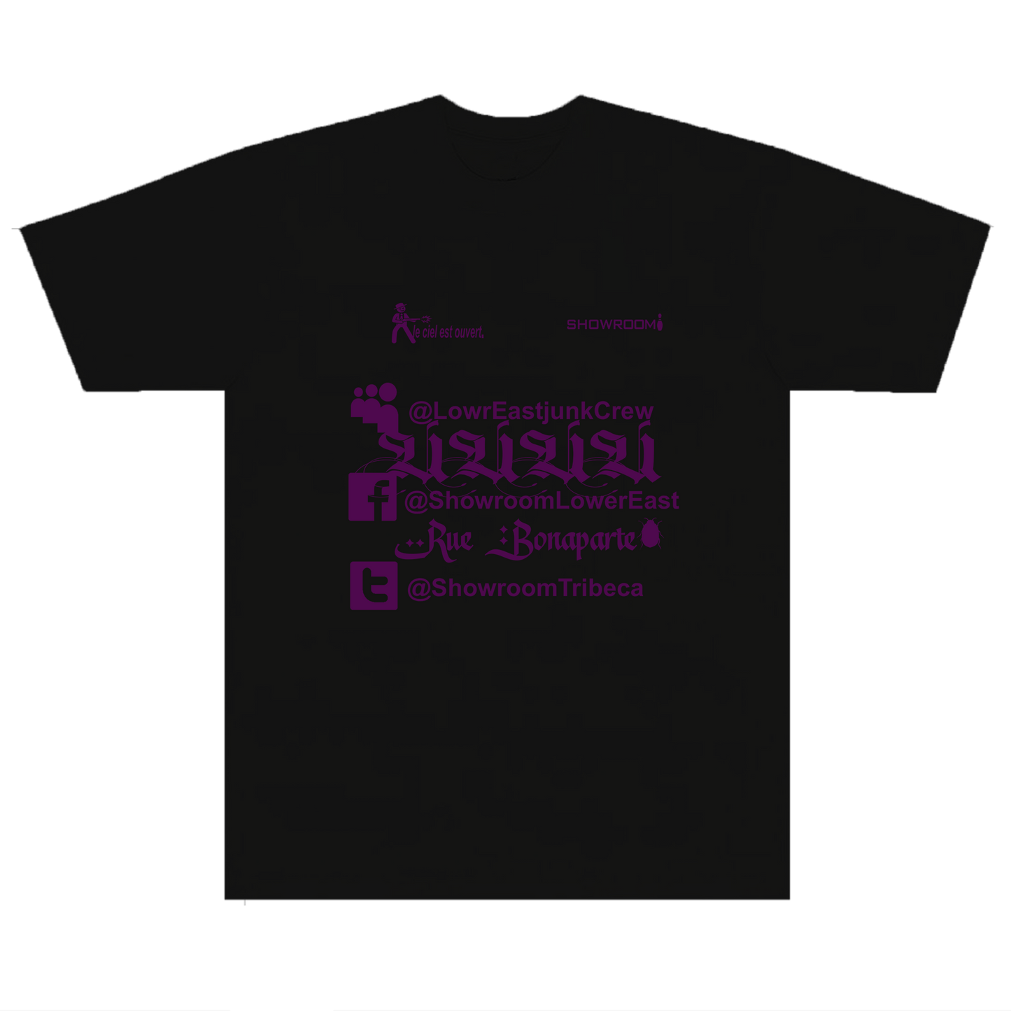 Communications Black Tee