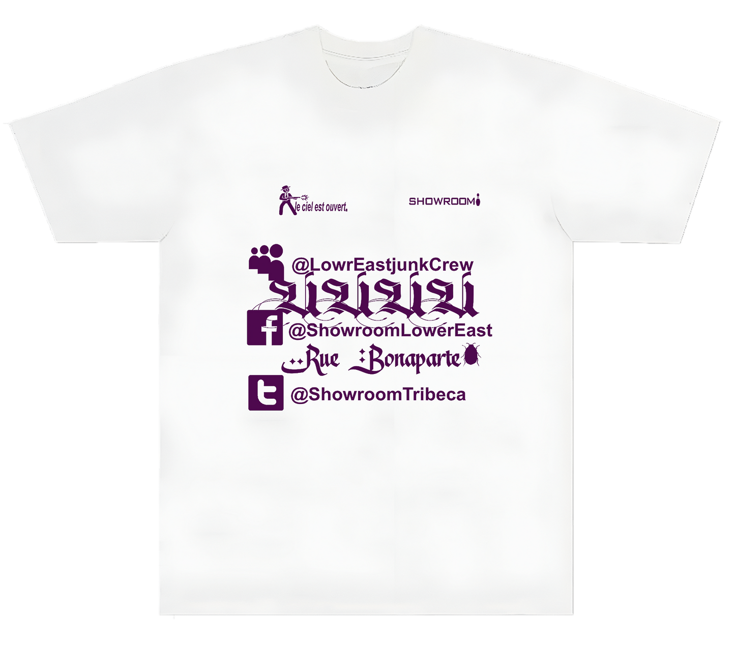 Communications White Tee